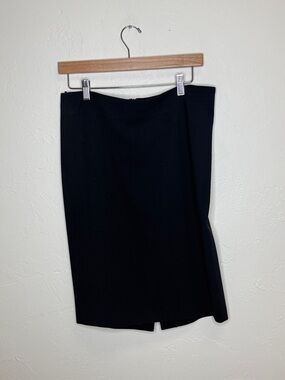 MaxMara Black Pencil Skirt